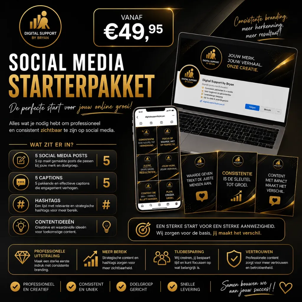 Social Media Starterpakket